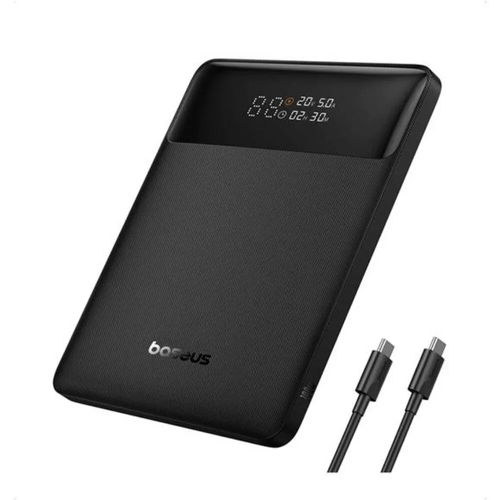 100W USB C Laptop Power Bank Fast Charging Slim Battery Pack 20000mAh